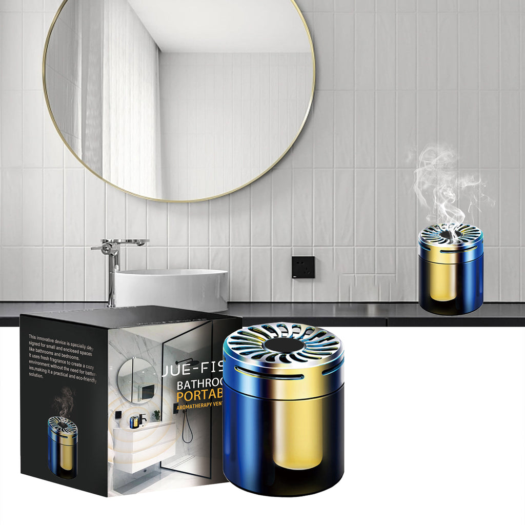 Bathroom Portable Ventilation Aromatherapy, Car Aromatherapy Bathroom Bedroom Deodorant Adornment