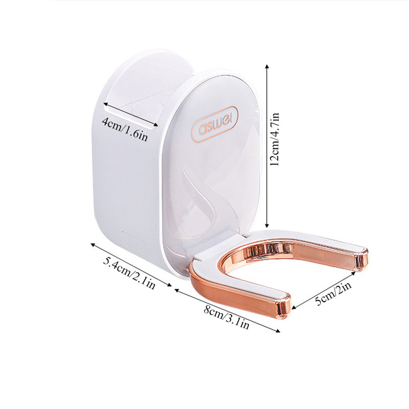 Perforated Wall Mounted Bathroom Hair Dryer Rack