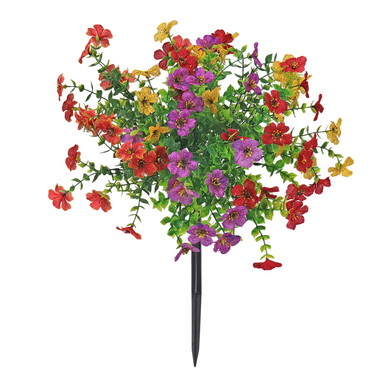New Arrival Artificial Flowers Daisy Violet Ground Insert Outdoor Indoor Garden Decor Plastic Fake Flowers