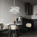 Modern Crystal Chandelier for Living-Room Round  Cristal Lamp Luxury Home Decor Light Fixture